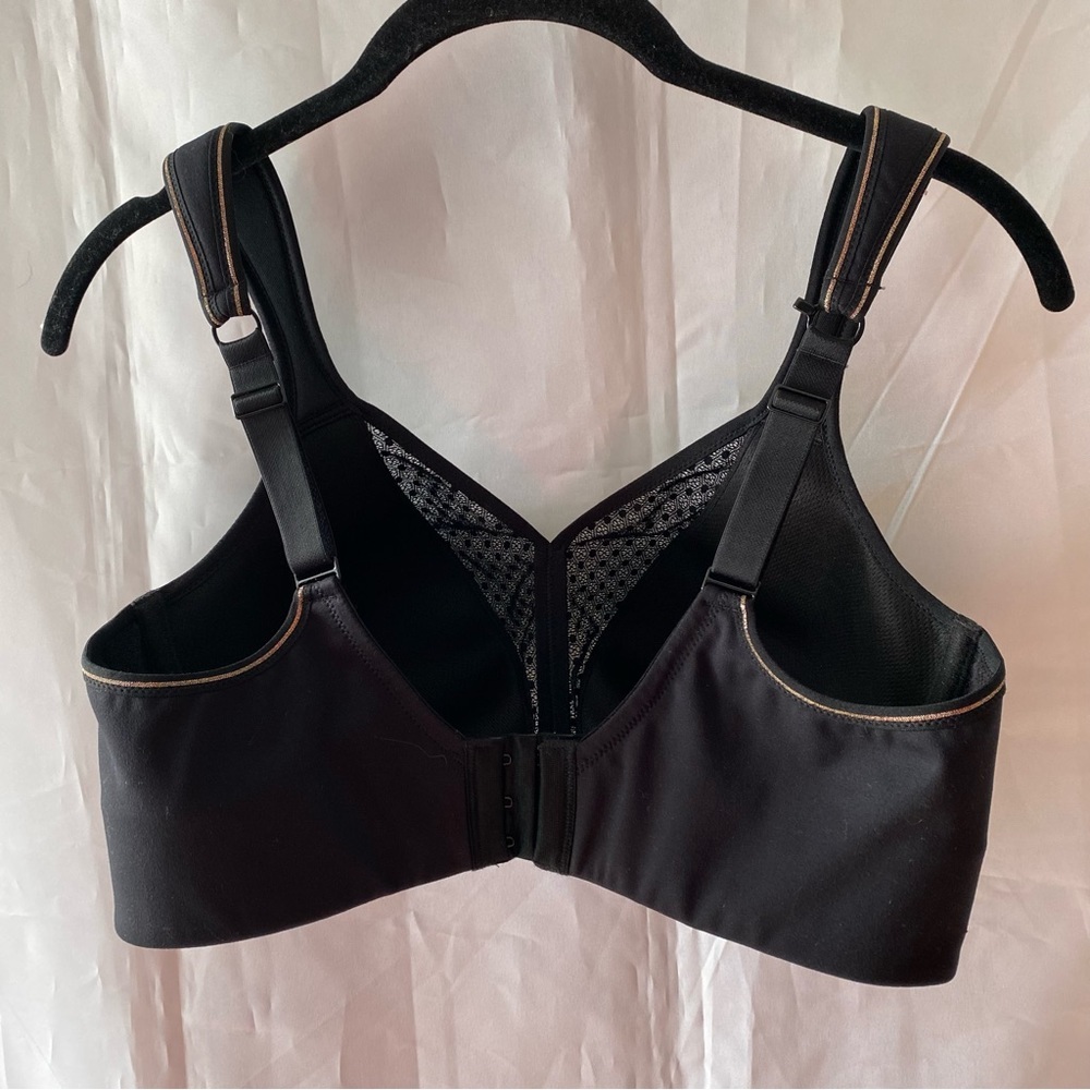 NWOT Simone Perele bra harmony sport underwire black SZ 42C EUR SZ 80D - Picture 4 of 14